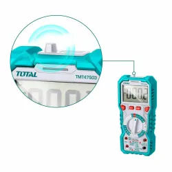 Cyfrowy multimetr model TMT47503 (S) TOTAL