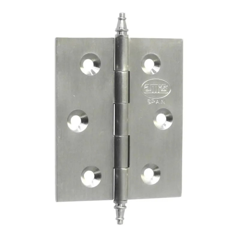 Zawias mosiężny 60x50mm chrom mat splatany mod. 1003