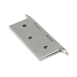 Zawias mosiężny 60x50mm chrom mat splatany mod. 1003