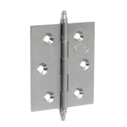 Zawias mosiężny 60x50mm chrom mat splatany mod. 1003