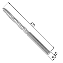 Trzpień mocujący 10x135 do ARCHIMEDE
