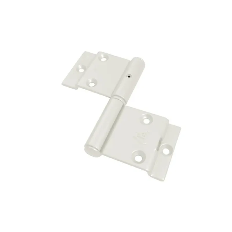 Zawias IPA 11166-90mm Lewy biały RAL9010 stalowy trzpień