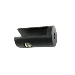 Podpórka półki szklanej 6mm czarna mod. 36