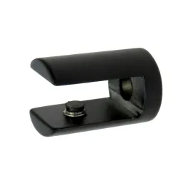Podpórka półki szklanej 10mm czarna mod. 35
