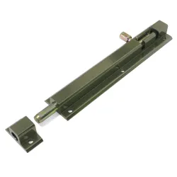 Zasuwka aluminiowa 150x30mm brązowa / zieleń khaki mod. 500