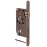 Zamek drzwiowy na wkładkę 72/55 brązowy F20 EUROPA