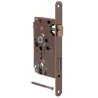 Zamek drzwiowy na wkładkę 72/55 czoło 24x235mm brązowy EUROPA