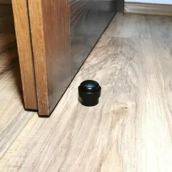 Odbój drzwiowy 36mm czarny odbojnik podłogowy mod.205