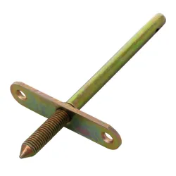 Wspornik półki wkręcany niewidoczny ukryty 9x190mm żółty ocynk mod.20