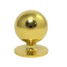 Gałka meblowa 25mm złota kuleczka z podstawką mod. 710