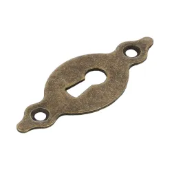 Szyld Szyldzik na kluczyk 25x65x1,5mm złoto antyczne mod.11