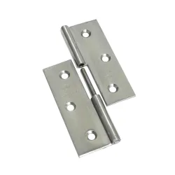 Zawias do drzwi 70x50mm stal nierdzewna INOX rozłączny PRAWY (pl) mod. 2066