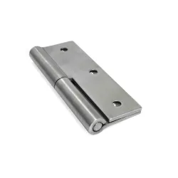 Zawias do drzwi 90x60mm  stal nierdzewna INOX rozłączny LEWY (pl) mod. 2077