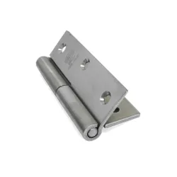 Zawias do drzwi 90x60mm  stal nierdzewna INOX rozłączny LEWY (pl) mod. 2077