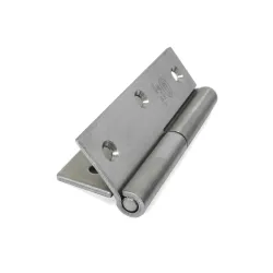 Zawias do drzwi 90x60mm  stal nierdzewna INOX rozłączny PRAWY (pl) mod. 2077