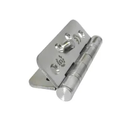 Zawias do drzwi antywyważeniowy 102x76mm stal nierdzewna INOX splatany 2 szt.