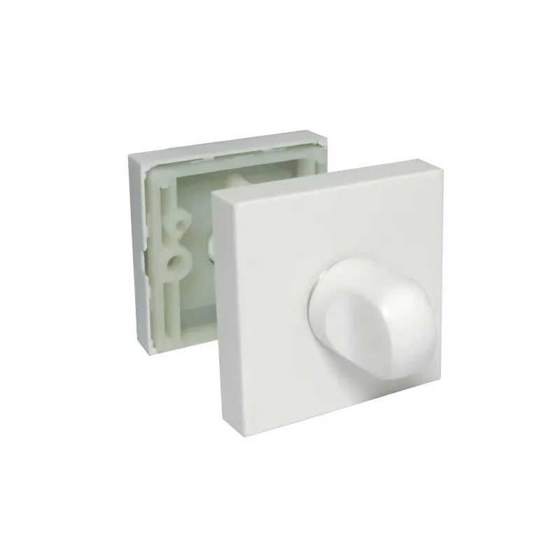 Szyld WC rozeta kwadratowa 50x50mm biały mat t.4 mod. 201W310