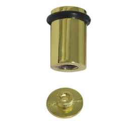 Odbój 32x55mm złoty / czarny odbojnik podłogowy mod. 202