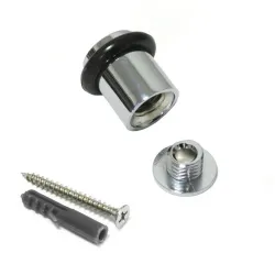 Odbój drzwiowy 20x30mm chromowany odbojnik podłogowy mod. 201