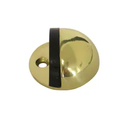 Odbój drzwiowy 43x24mm mosiężny / czarny odbojnik podłogowy mod. 100