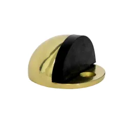 Odbój drzwiowy 43x24mm mosiężny / czarny odbojnik podłogowy mod. 100