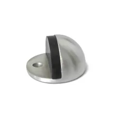 Odbój odbojnik podłogowy 45x26mm INOX / czarny mod. 100