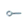 Haczyki oczkowe wkręcane 2,5x26mm oczko 5,5mm cynkowane 26szt.