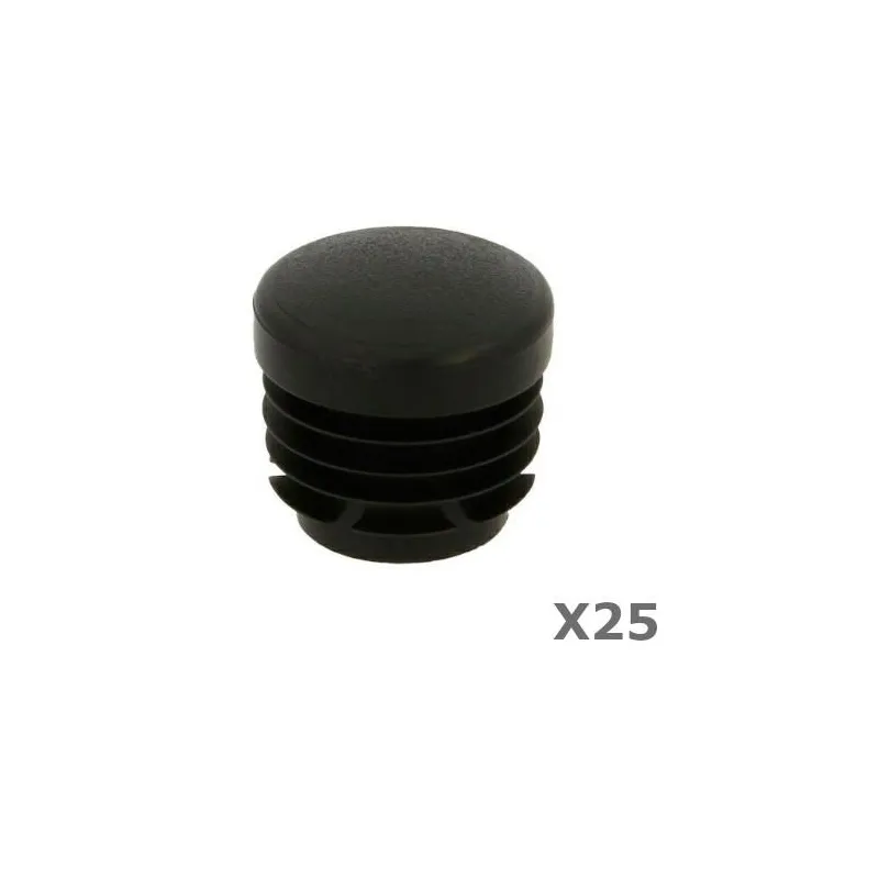 Nakładki meblowe zaślepki do nóg okrągłe fi. 22mm wpuszczane 25szt. mod. 660