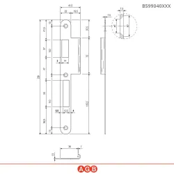 Zaczep OPERA F22/238 46-52 Pr. nik