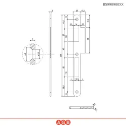 Zaczep OPERA 22/238 uniwersalny ch.mat