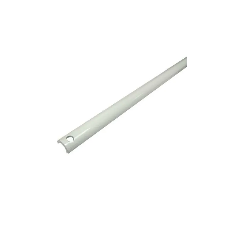 Pręt zasuwnicy okiennej 16x8x1300 biały   ZBL
