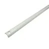 Pręt zasuwnicy okiennej 16x8x1300 biały   ZBL