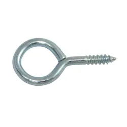 Haczyk wkręcany 2,5x30mm oczko 10mm cynkowany 25szt.