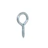 Haczyki oczkowe wkręcane 2,5x30mm oczko 10mm cynkowane 25szt.