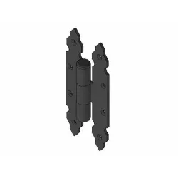 Zawias 9100-200x90 czarny