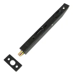 Zasuwa czołowa, kantrygiel 150mm czarny mod. 401 AMIG