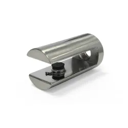 Podpórka półki szklanej 6mm nikiel satyna mod. 36