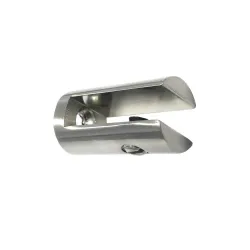 Podpórka półki szklanej 6mm nikiel satyna mod. 36