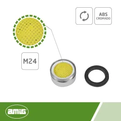 Perlator z gwintem 24 mm napowietrzacz wody mod. 9911