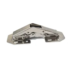 Zawias meblowy 100mm niklowany automatyczny mod. 15 DIS