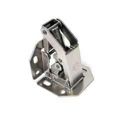 Zawias meblowy 100mm niklowany automatyczny mod. 15 DIS