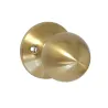 Gałka drzwiowa stała 51mm mod. 615 mosiądz satyna