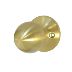 Gałka drzwiowa stała 51mm mod. 615 mosiądz satyna