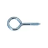 Haczyki oczkowe wkręcane 4,3x60mm oczko 16mm cynkowane 5szt.
