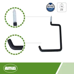 Hak wielofunkcyjny 771-155mm hak G ze  śrubą wkręcany