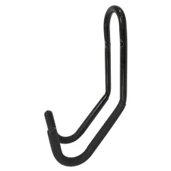 Hak garażowy podwójny 180mm czarny mod. 774