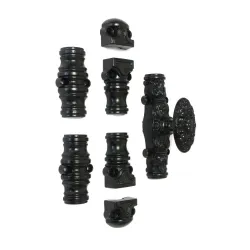 Komplet zamknięcia baskwilowego czarny  Cremone