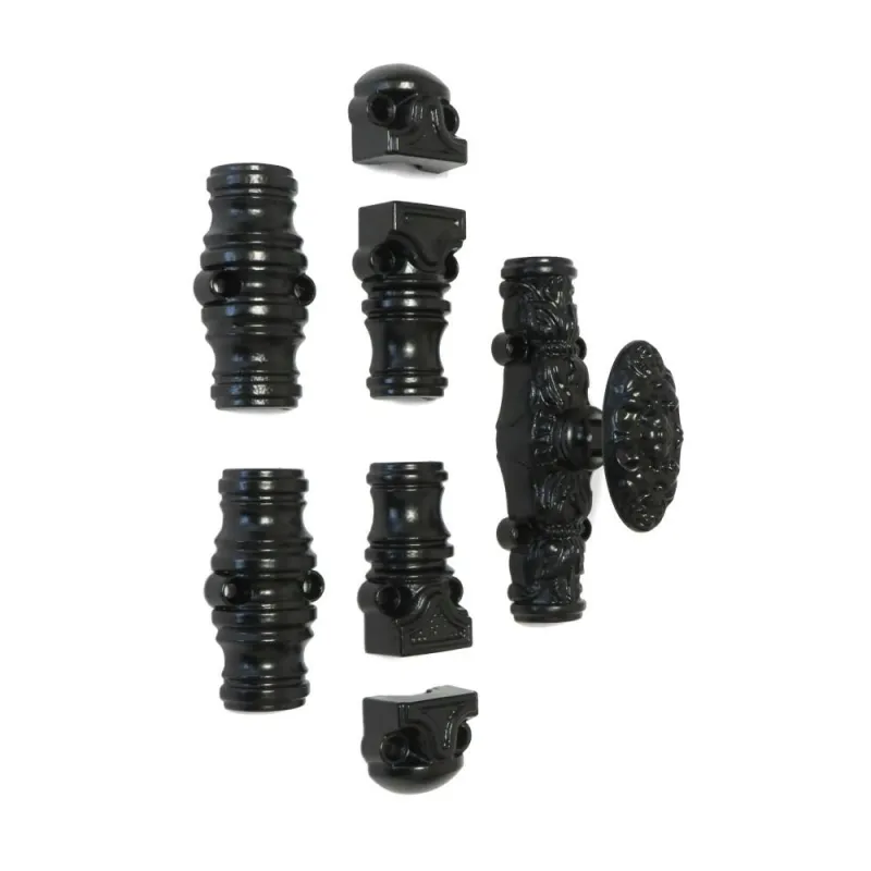 Komplet zamknięcia baskwilowego czarny  Cremone