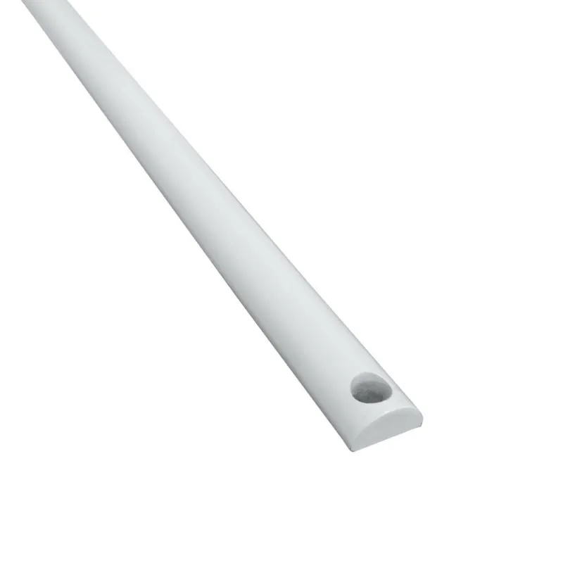 Pręt 16x8mm 1700mm pełny biały Cremone