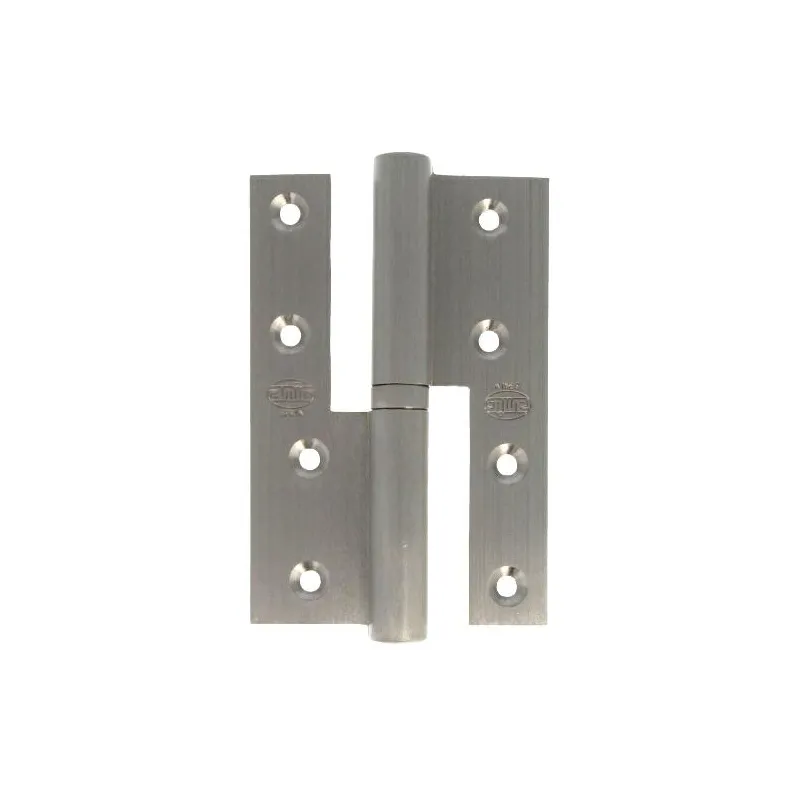 Zawias do drzwi 120x80mm chrom mat PRAWY (pl) mod. 418